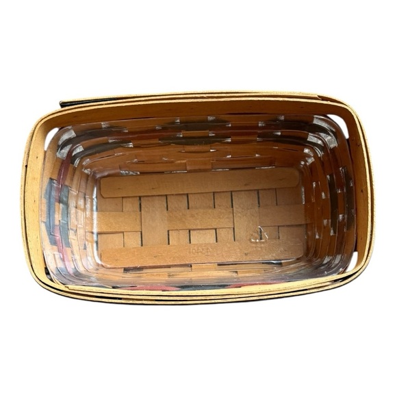 Longaberger 1998 Shades of Autumn Bakers Bounty Basket and Protector - Picture 6 of 8